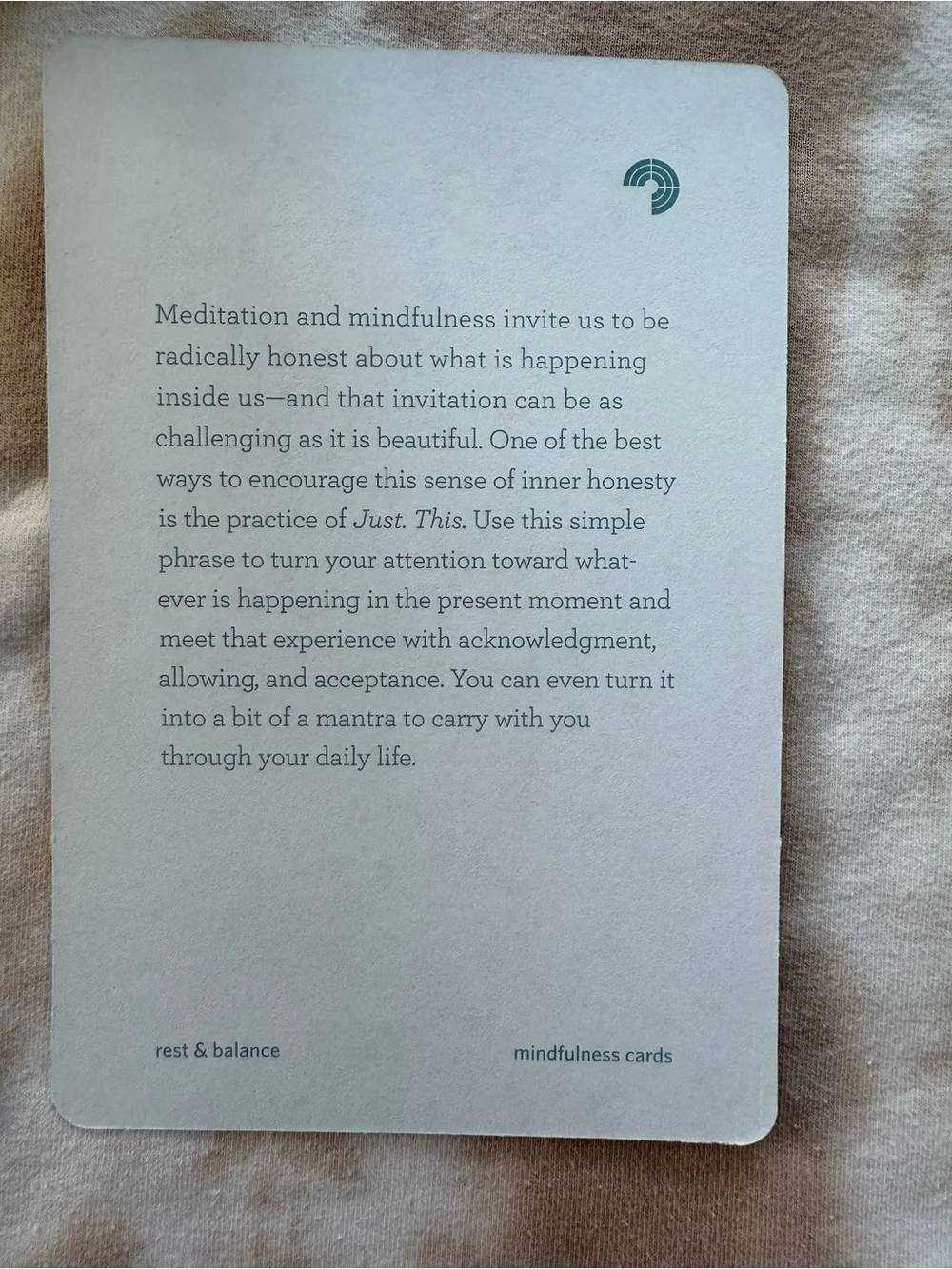 Mindfulness Cards For Daily Practice - Picture 5 of 7